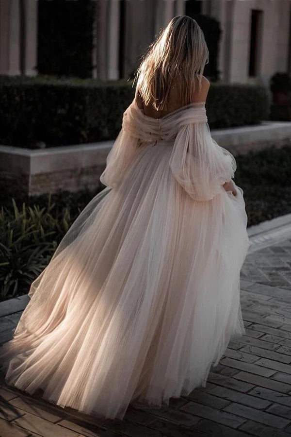 Flowy long dresses with sleeves best sale