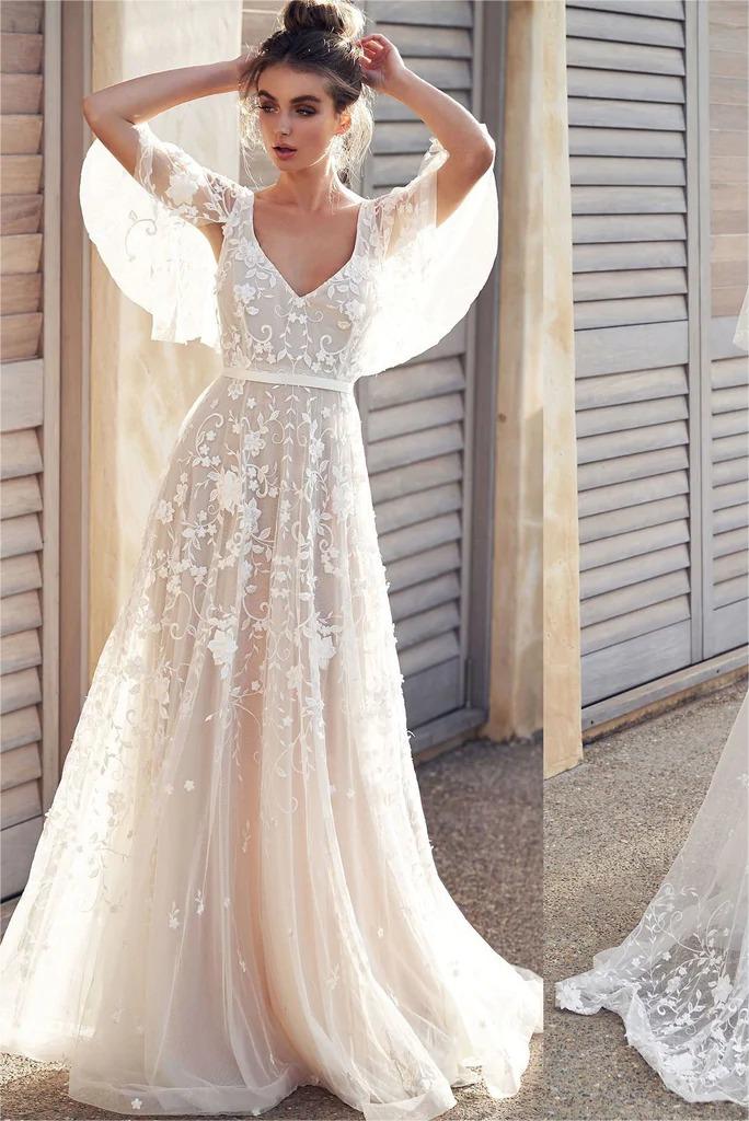 Cheap wedding dresses, white wedding dresses by ombreprom.com online ...